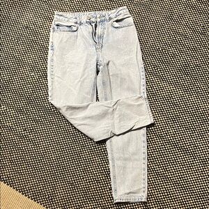 Urban Outfitters Light Gray Straight Leg Jeans